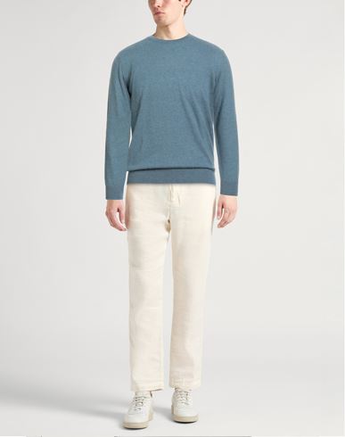 Man Sweater Light blue Size M Cashmere