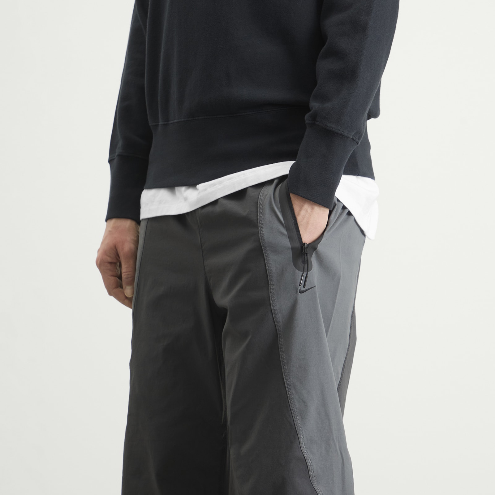 Men's Tech Woven Pro Oversized Pant Anthracite/Iron Grey/Black