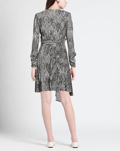 Seventy Venezia Sergio Tegon Woman Mini dress Charcoal Size 6 Viscose