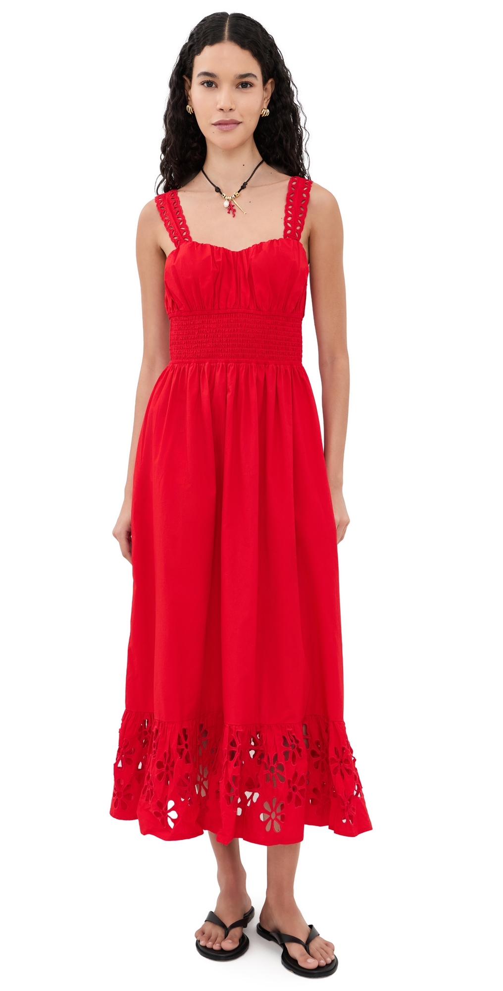 Moira Dress Scarlet