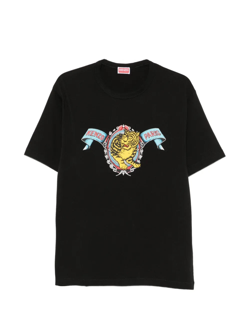 Jumping Tiger-Print T-Shirt