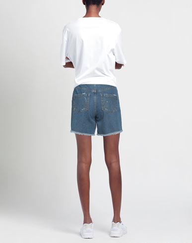 Actitude By Twinset Woman Denim shorts Blue Size 29 Cotton