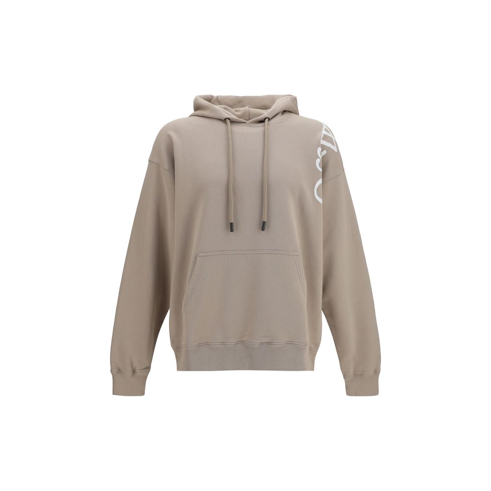 Vertical Bookish Skate Hoodie — Beige