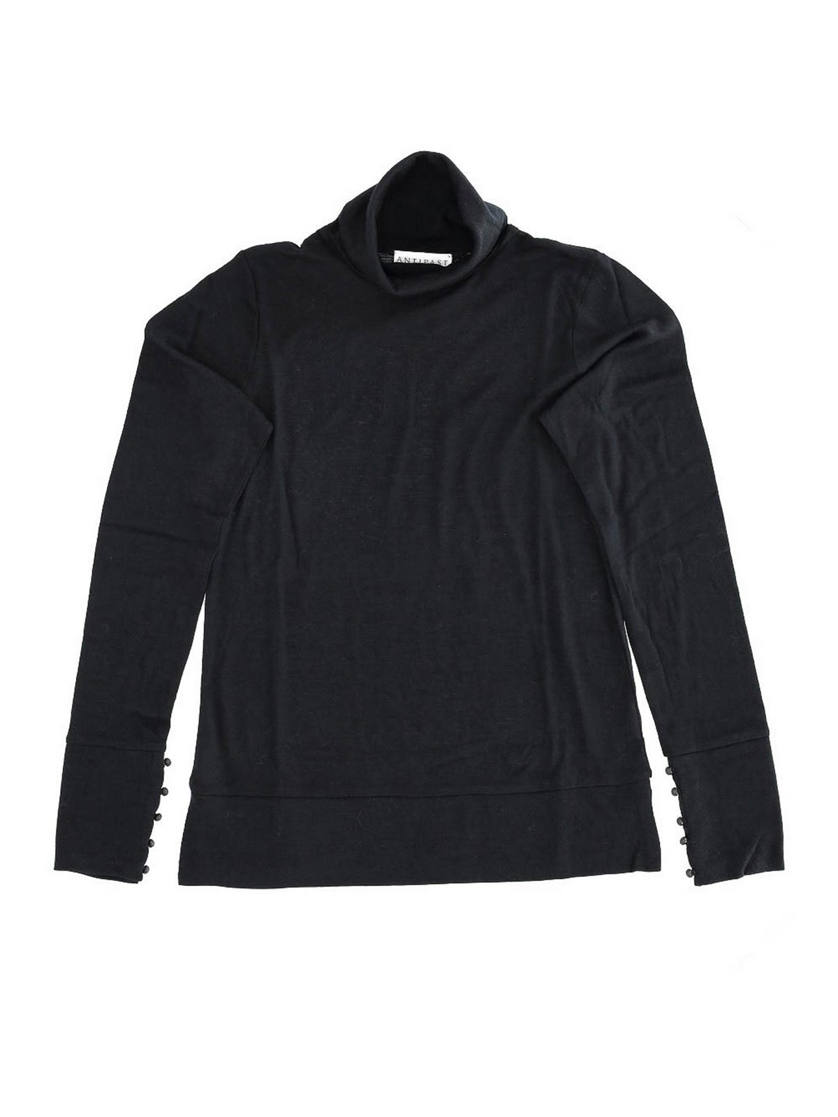 Knit T-Shirt Black