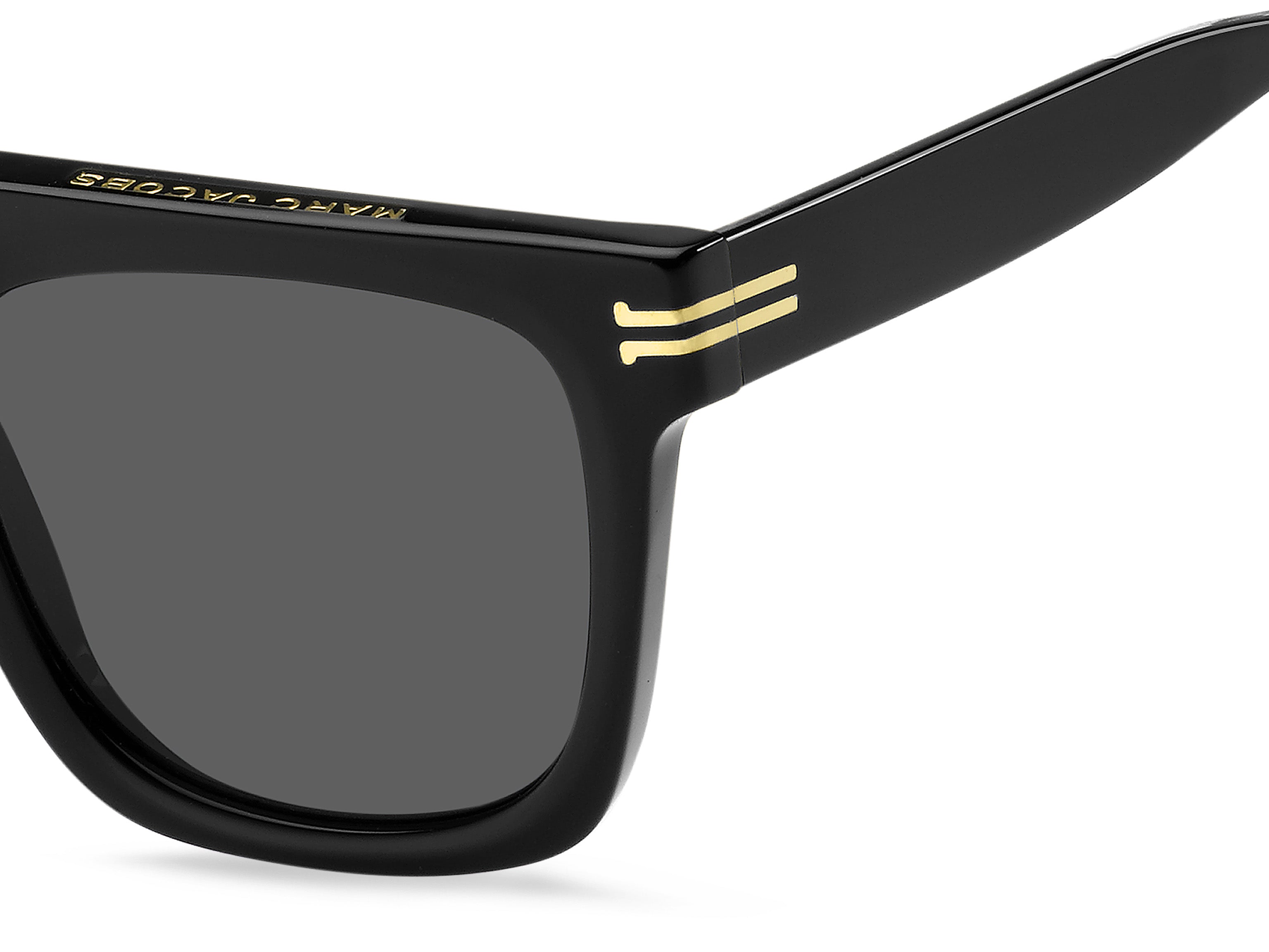 Marc Jacobs Woman Marc Jacobs MJ 1044/S 807/IR Sunglasses Acetate Black Grey Squared Norma