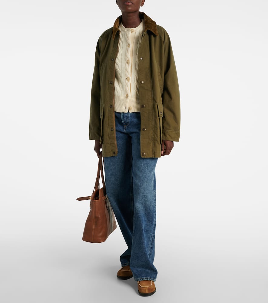 Wool and cashmere cardigan