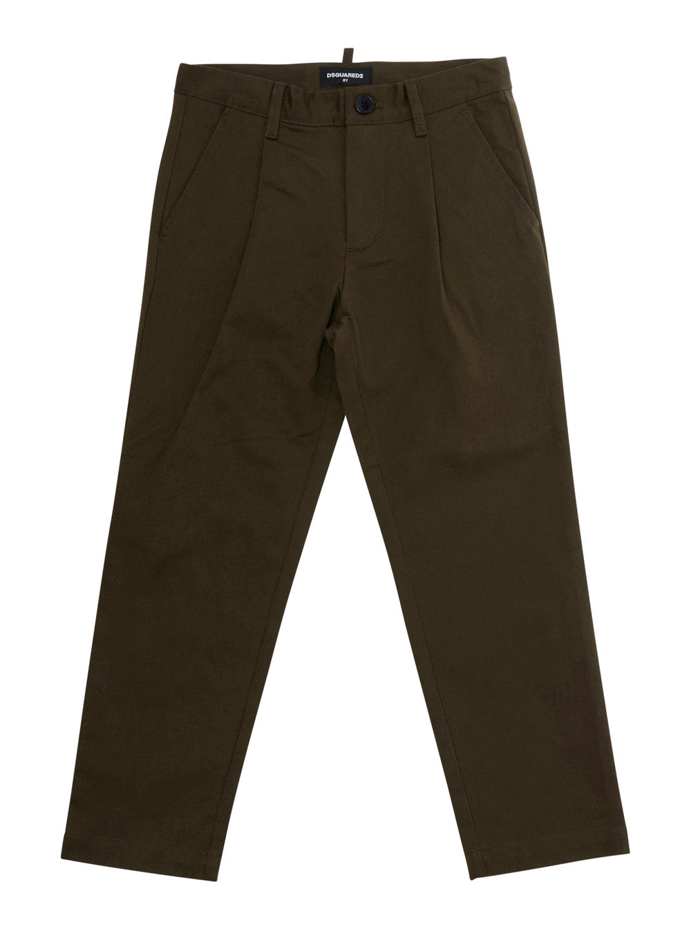 Cotton Trousers — Green