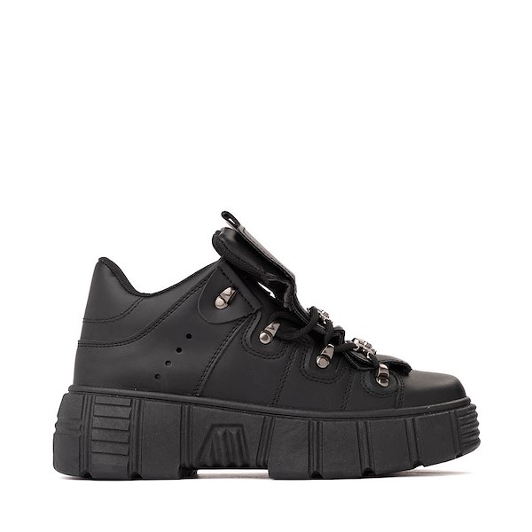 Womens KOI Footwear Rimo Core Chunky Trainer - Black