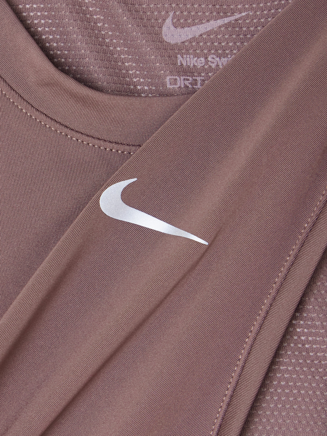 Swift Mesh-paneled Dri-fit Running Tank - Purple