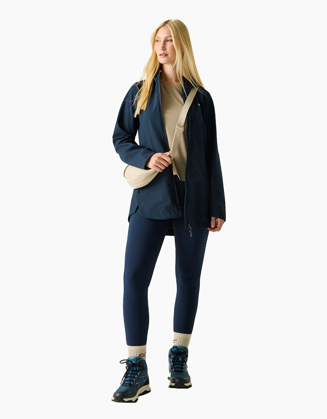 Women's Regatta Womens/Ladies Natalina Waterproof Jacket - Navy
