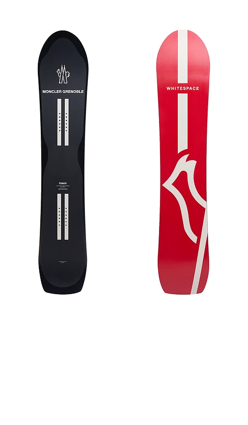 Whitespace x Moncler Grenoble Snowboard in Navy, Red