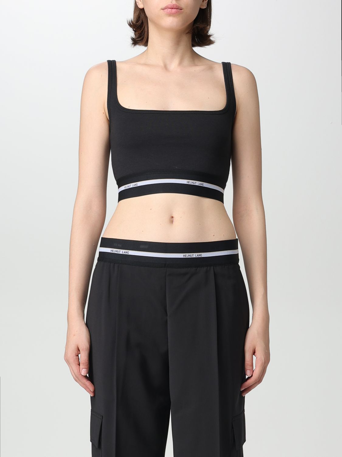 Top Woman color Black