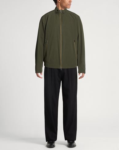 Man Jacket Military green Size XXL Polyester, Elastane