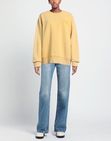 Woman Sweatshirt Marigold Size M Cotton