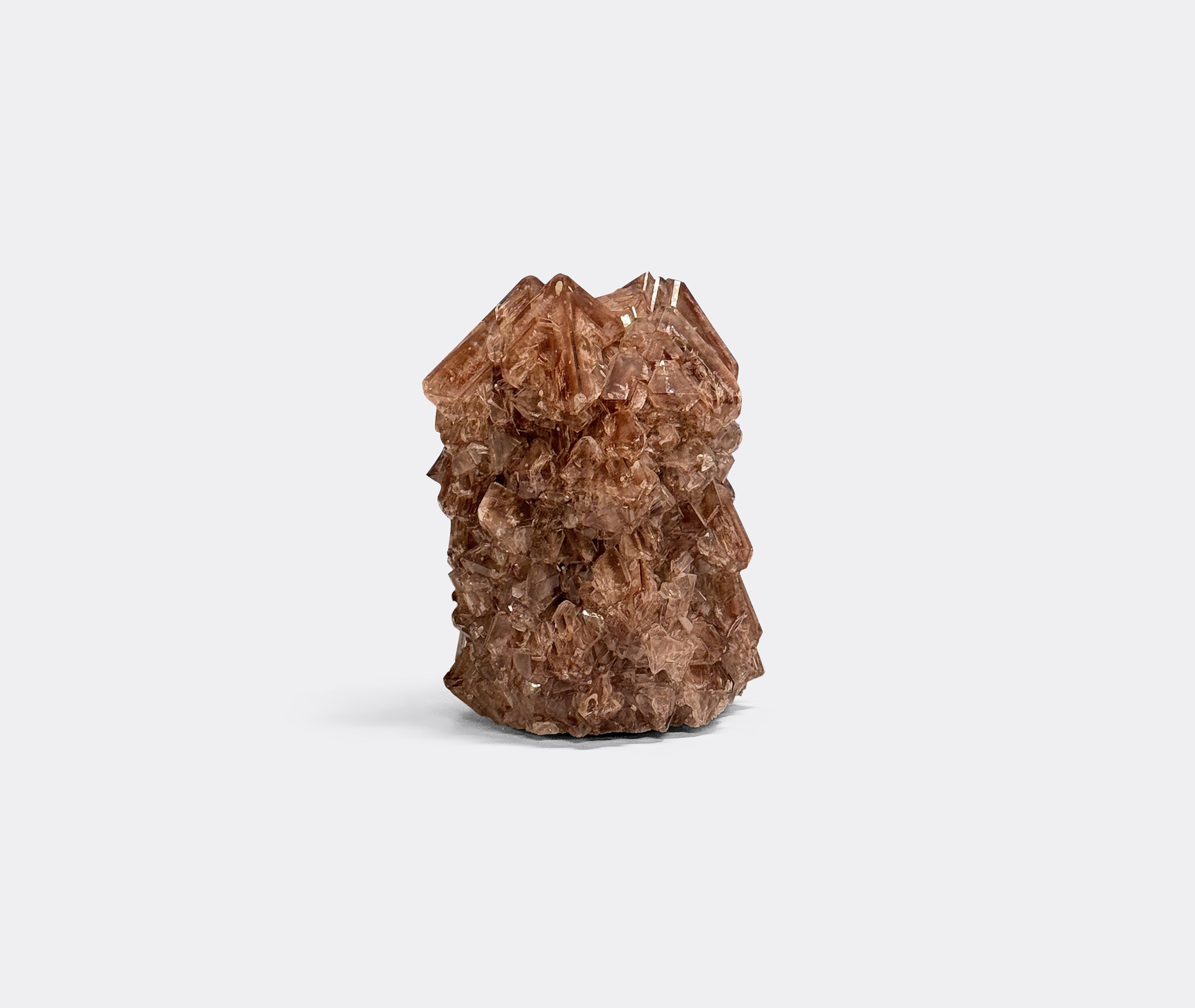 'crystal' Vase, Small, Brown
