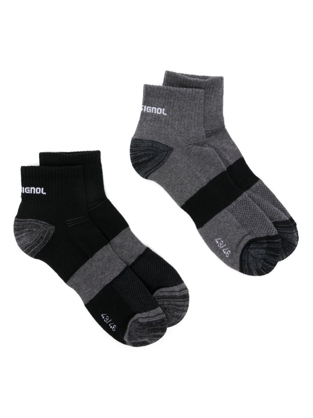 Lycian socks (pack of two) - Black