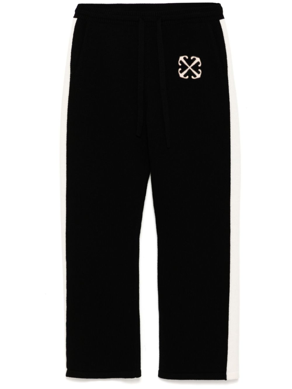 Knitted sweatpants - Black