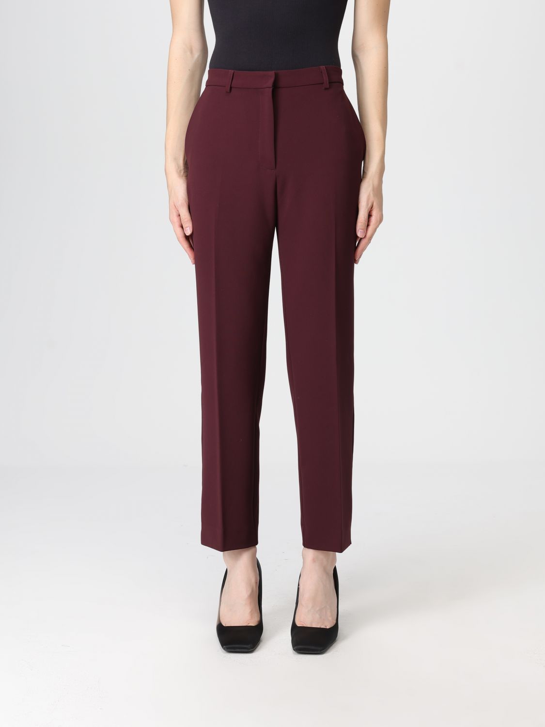 Pants Woman color Violet