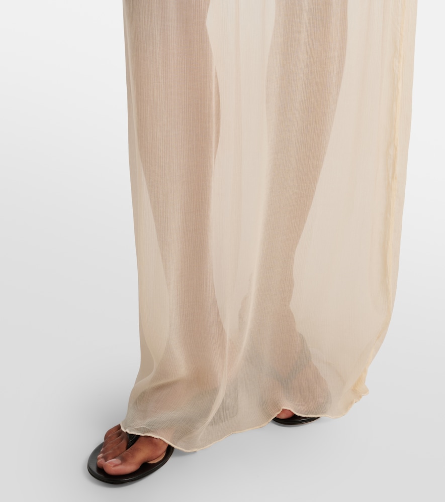Calla cutout ribbed maxi dress