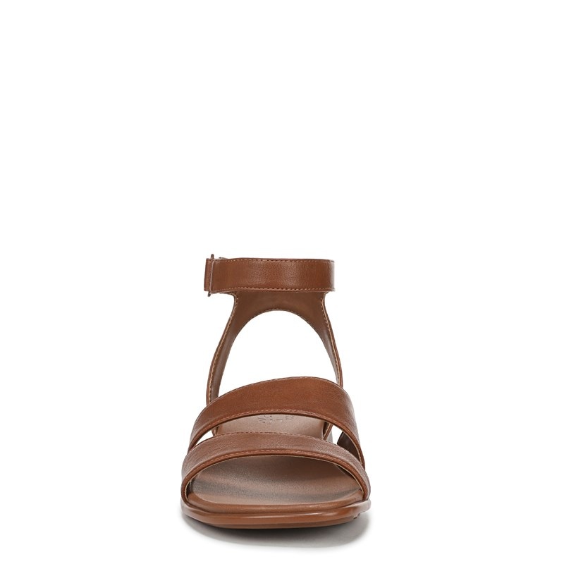 Women's Effie Sandals (Englsih Tea Brown Faux Leather)
