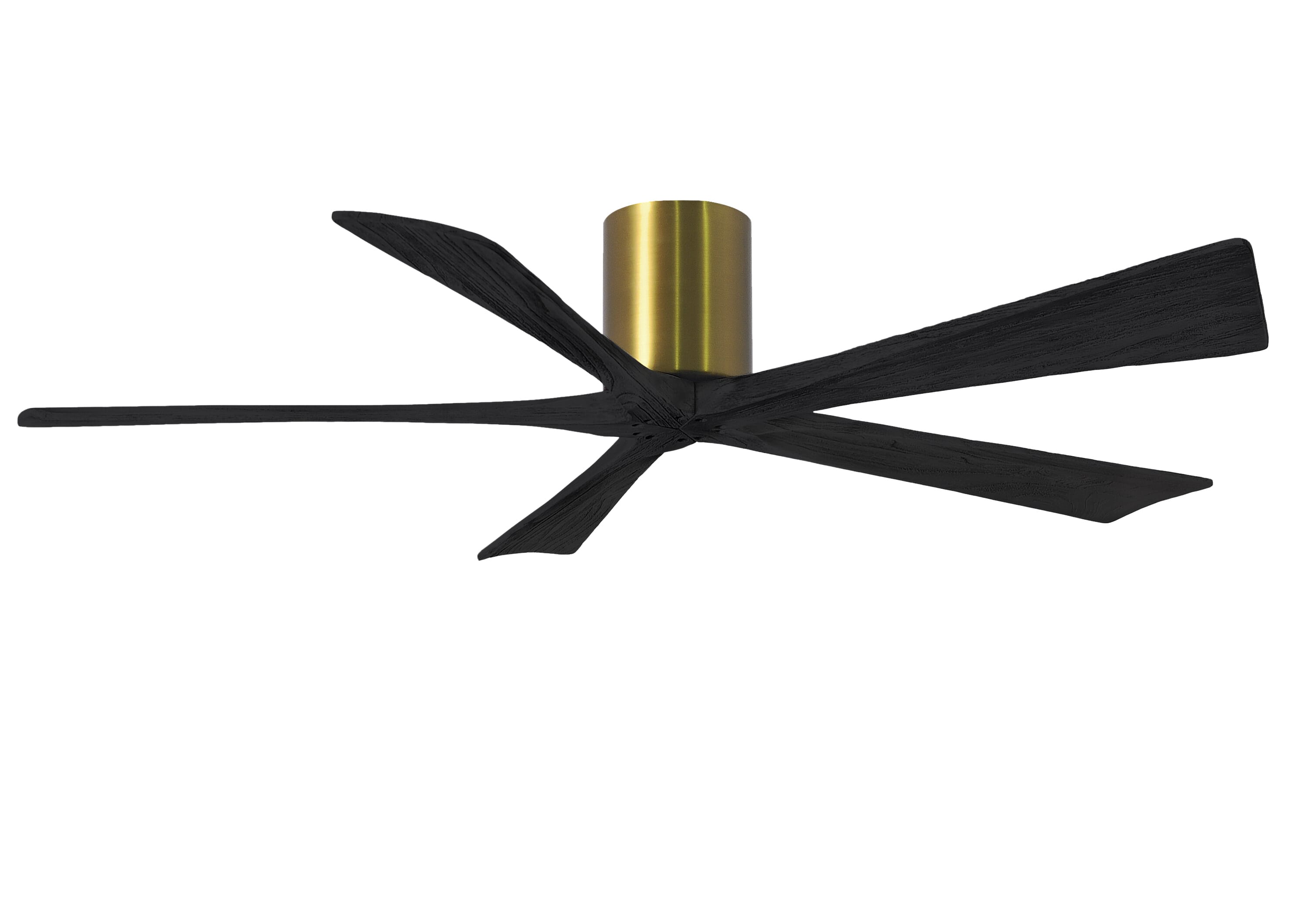 Irene 6-Speed " Ceiling Fan in Brushed Brass with Matte Black blade