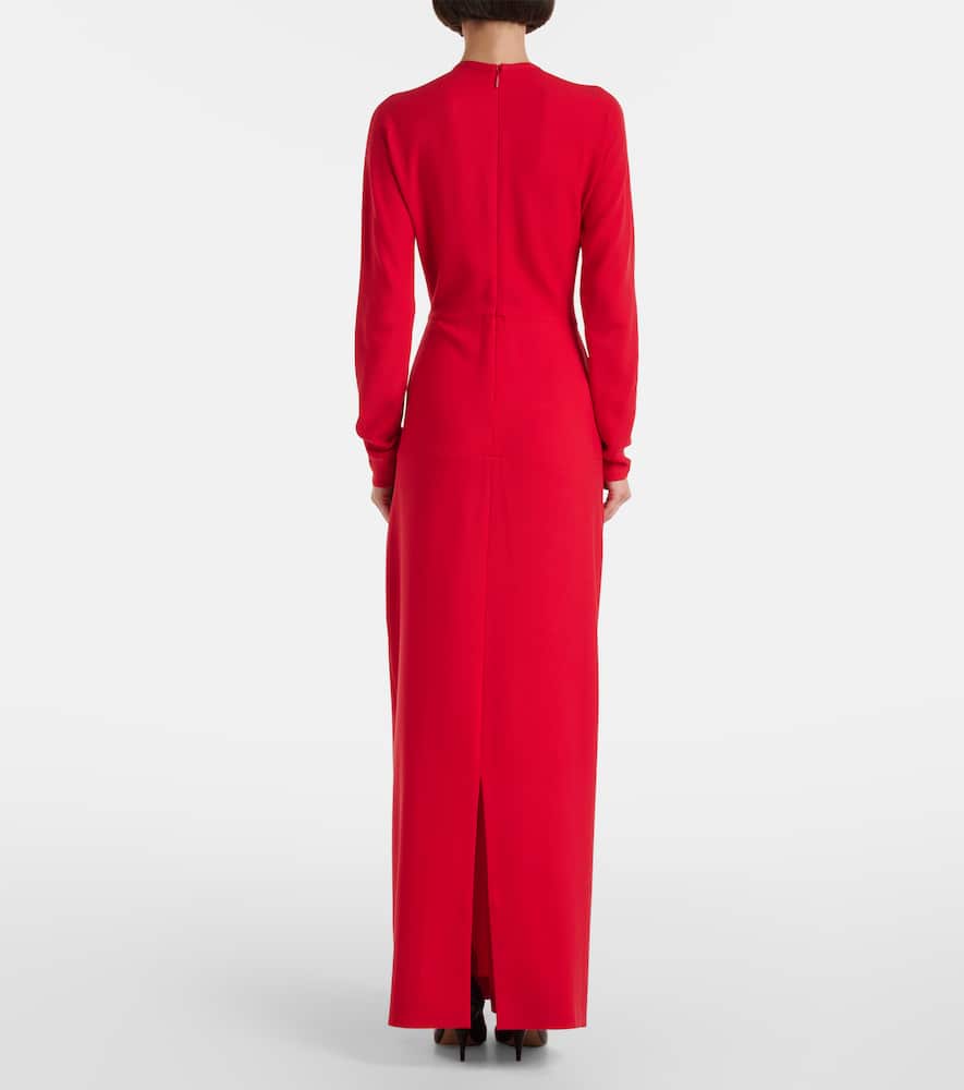 Anselm draped jersey maxi dress