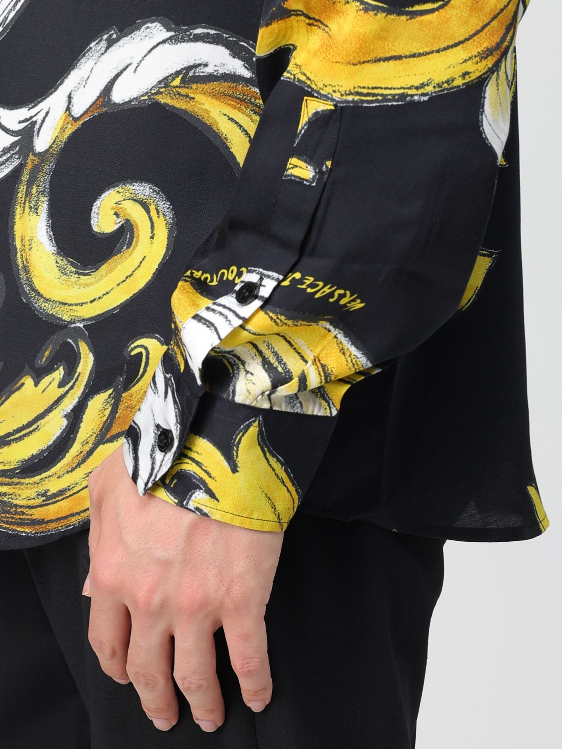 Versace Jeans Couture Outline Barocco shirt - Blue