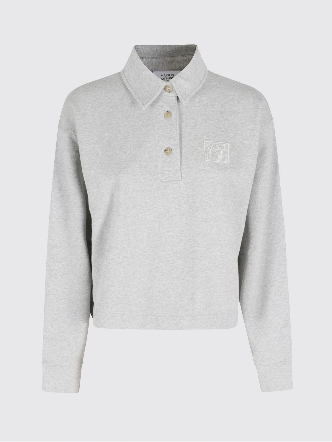 Sweatshirt MAISON KITSUNÉ Woman color Grey