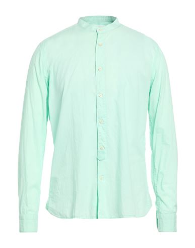Man Shirt Light green Size 15 ¾ Cotton