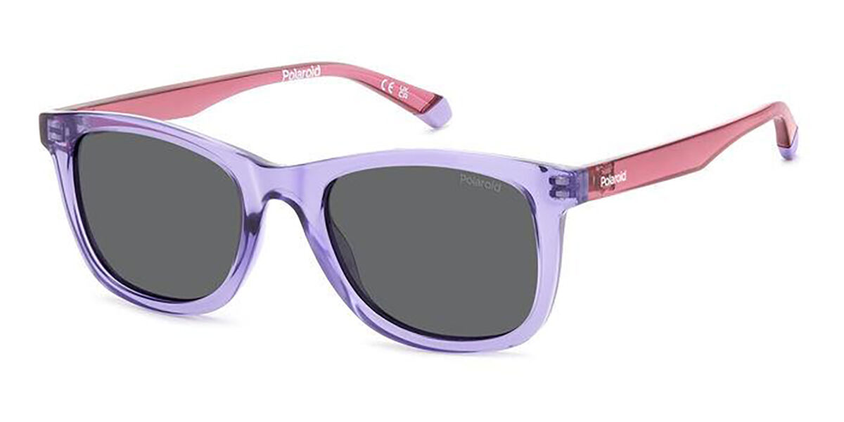 Polaroid PLD 8060/S Kids Polarized 789/M9 Kids' Sunglasses Purple