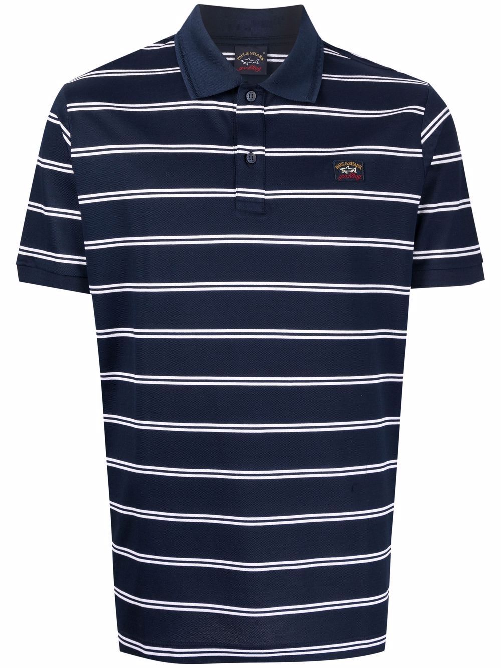 Save The Sea organic cotton polo shirt - Blue
