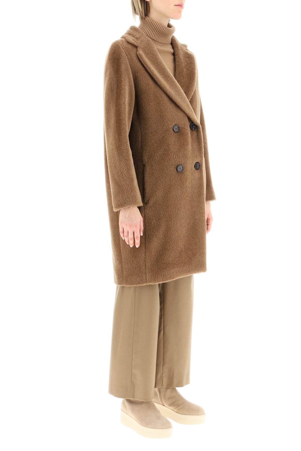 Roseto wool and alpaca coat