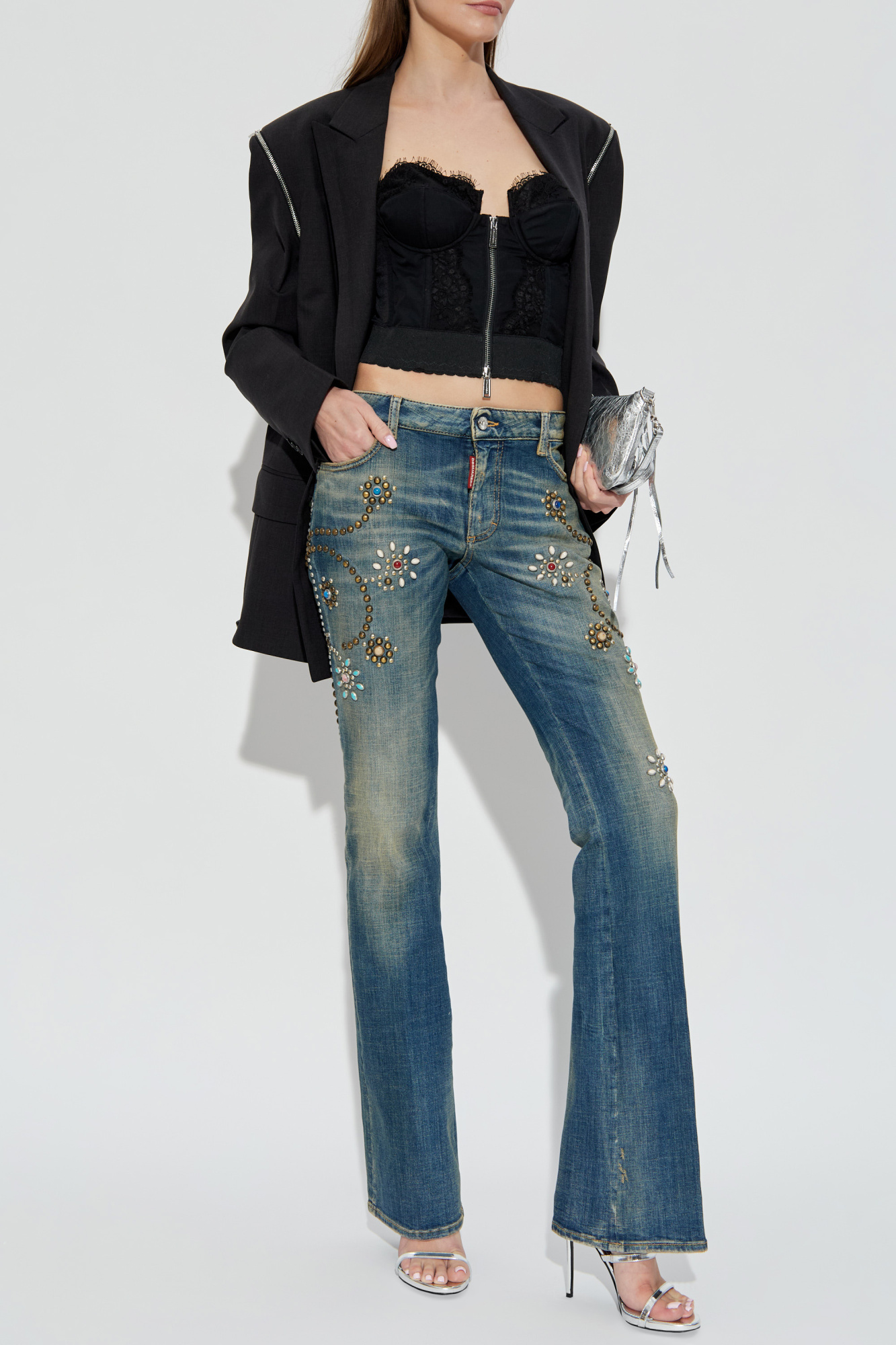 Flare Jeans, Women's, Blue