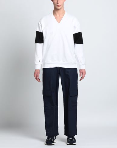 Man Sweatshirt White Size M Cotton