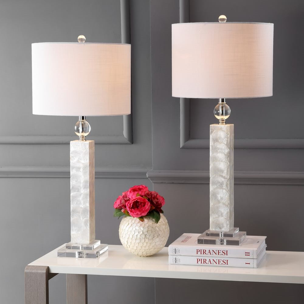 Bailey 32" LED Seashell Table Lamp (Set of 2)