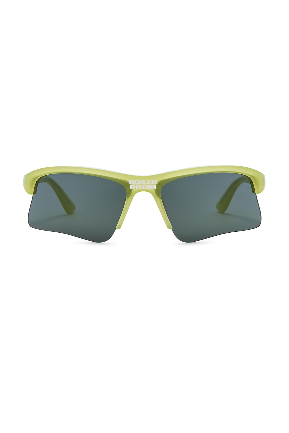 Pleasures Boiler Room Active Sunglasses in Lime - Green. a