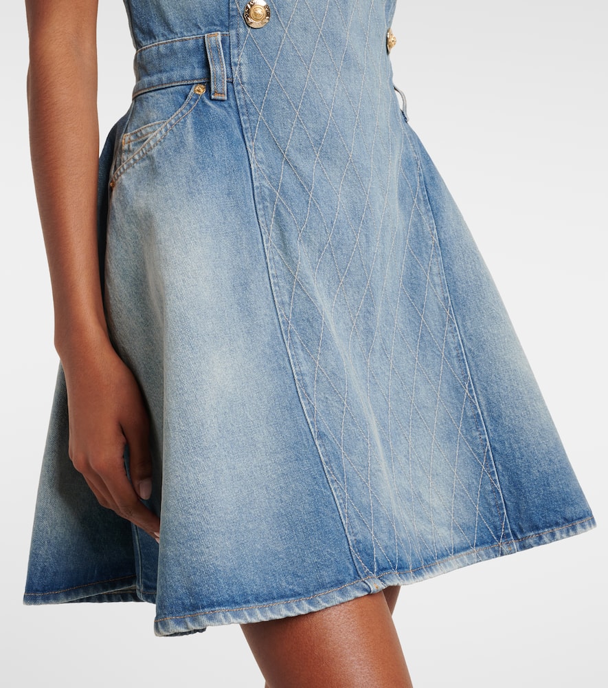 Denim minidress