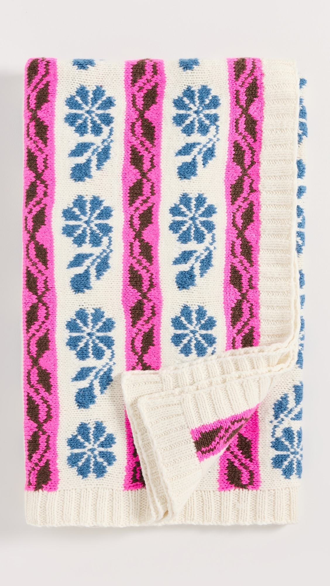 Mavis Knit Throw Multi One Size
