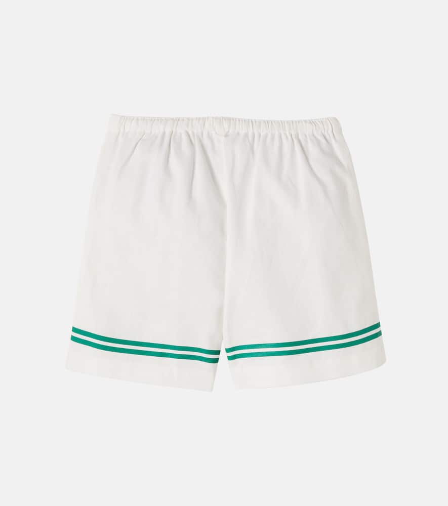 Daisies linen shorts