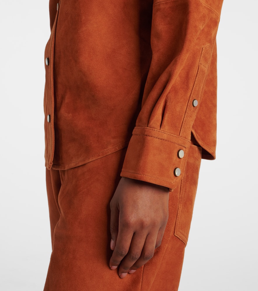 Delcia suede shirt