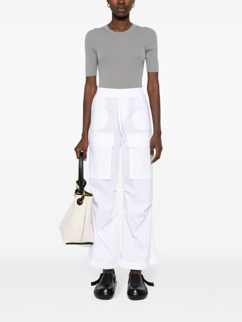 Straight-leg Cargo Trousers