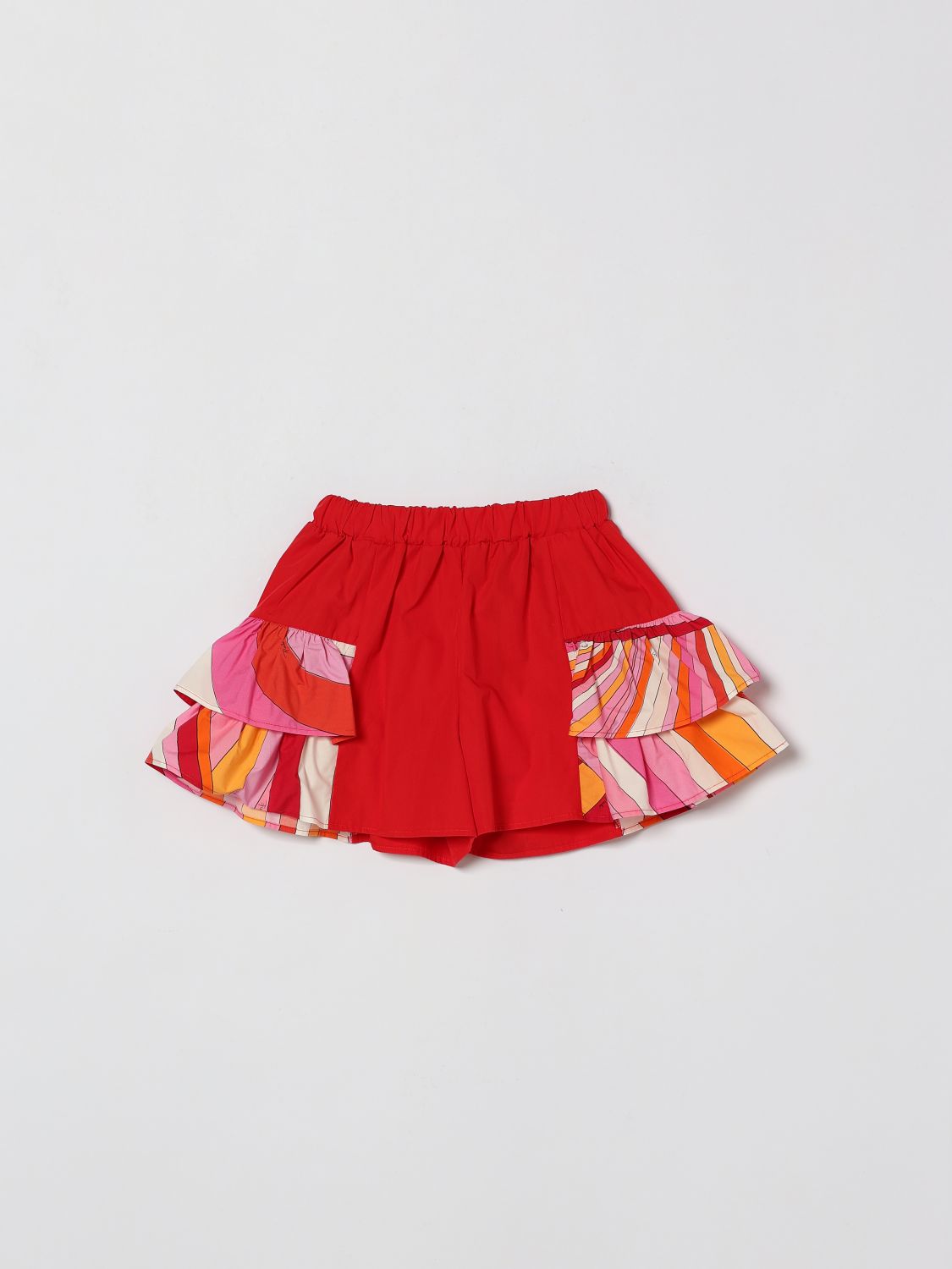 Shorts Kids color Red