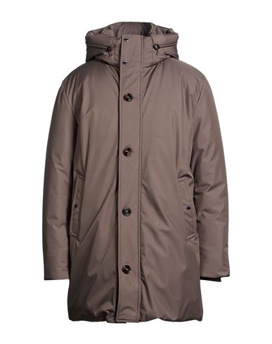 Man Puffer Grey Size 44 Polyamide, Polyester