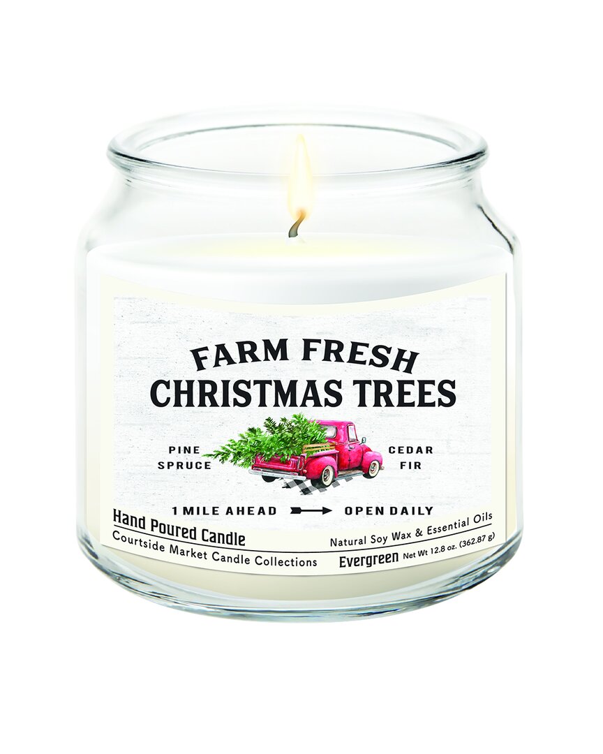 Fresh Farm Trees Hand-Poured Soy Wax Candle