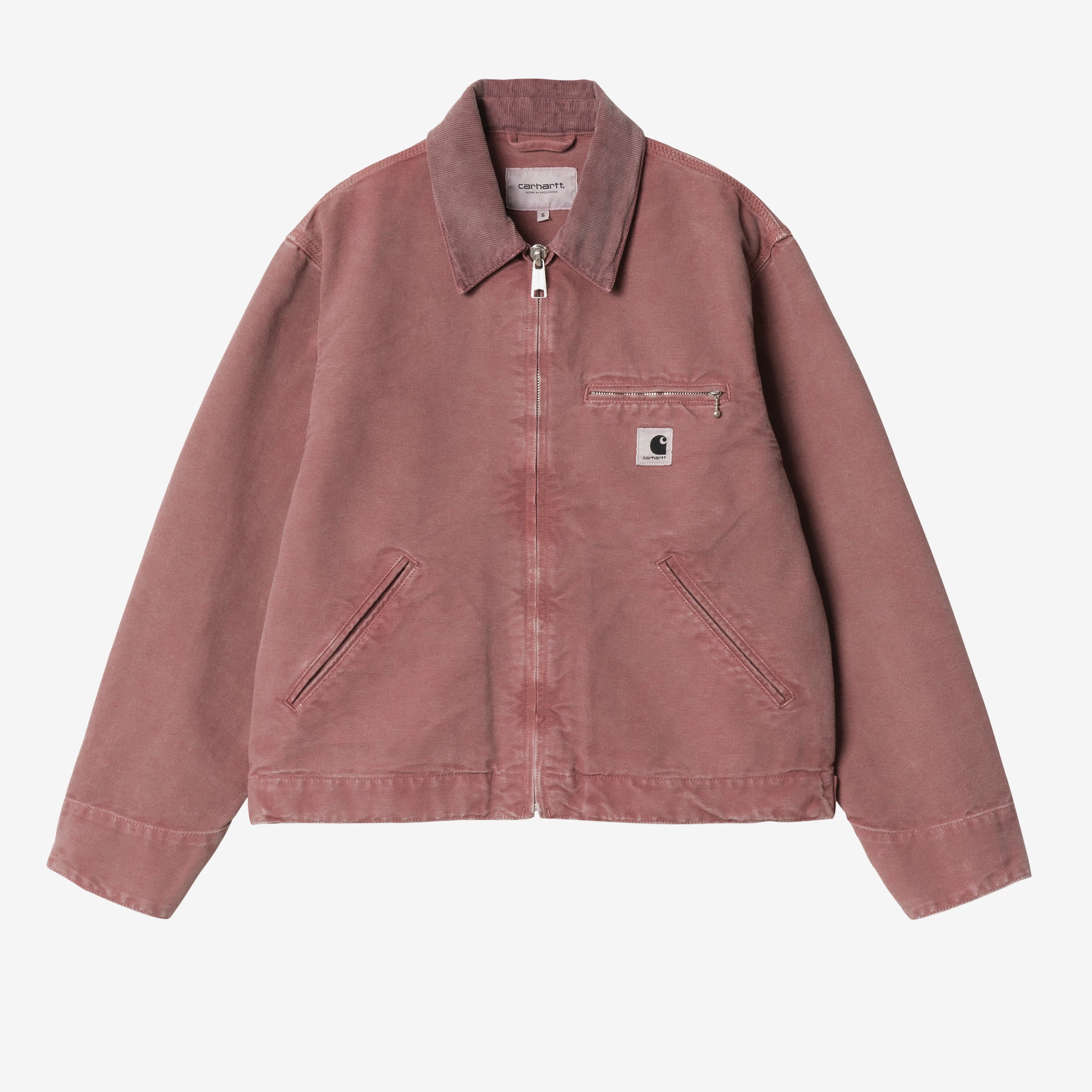 Carhartt WIP Women's OG Detroit Jacket - Dusky Pink / Dusky Pink - unisex