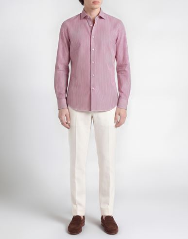 Man Shirt Brick Size 15 ¾ Cotton