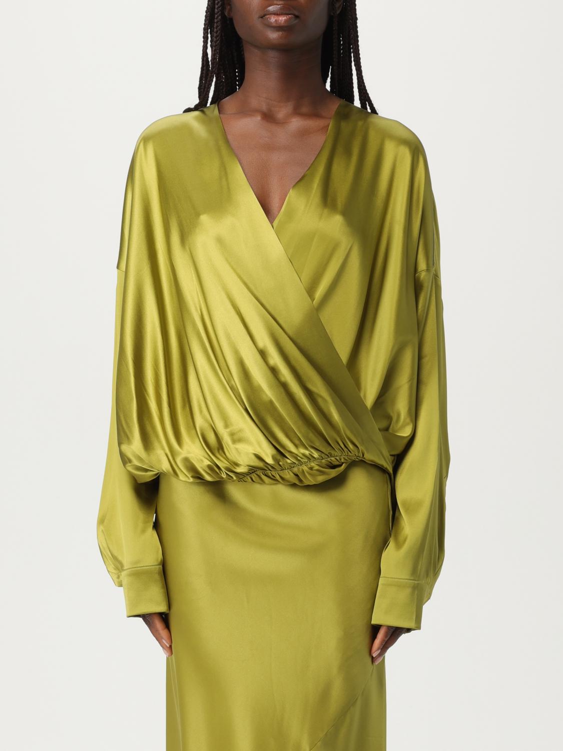Shirt DRIES VAN NOTEN Woman color Olive