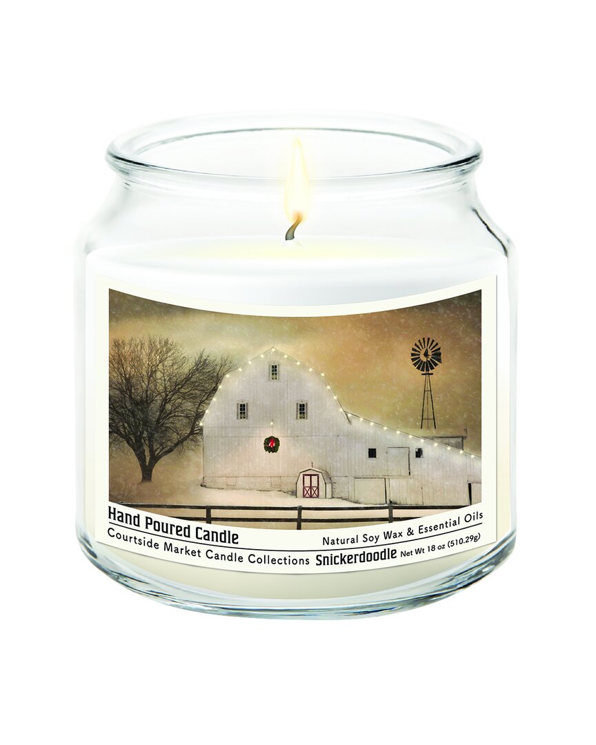 White Barn Holiday Candle