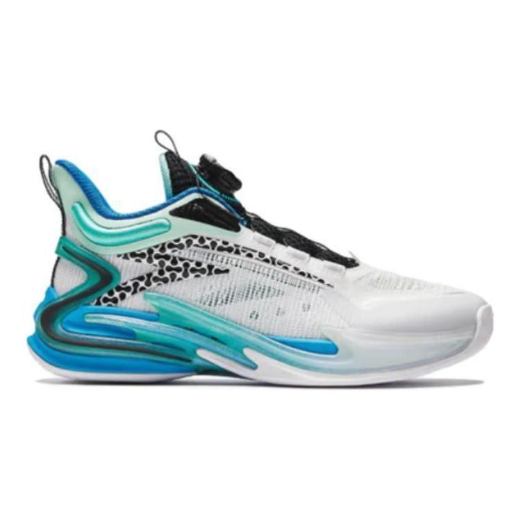 (GS) Basketball Shoes 'White Blue'