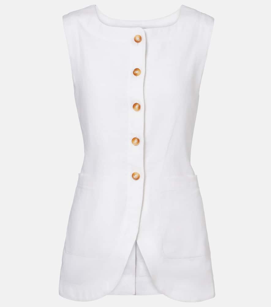 Emma linen vest